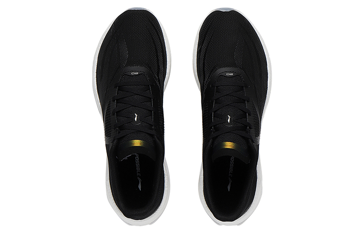 Li Ning Super Light 20 Casual Textile, Synthetic Leather Abrasion Resistant Breathable Low top Casual Running Shoes