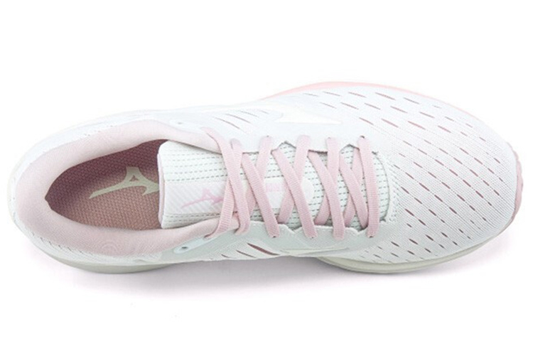 Женские кроссовки Mizuno Wave Rider 24 (белые) — фото 3