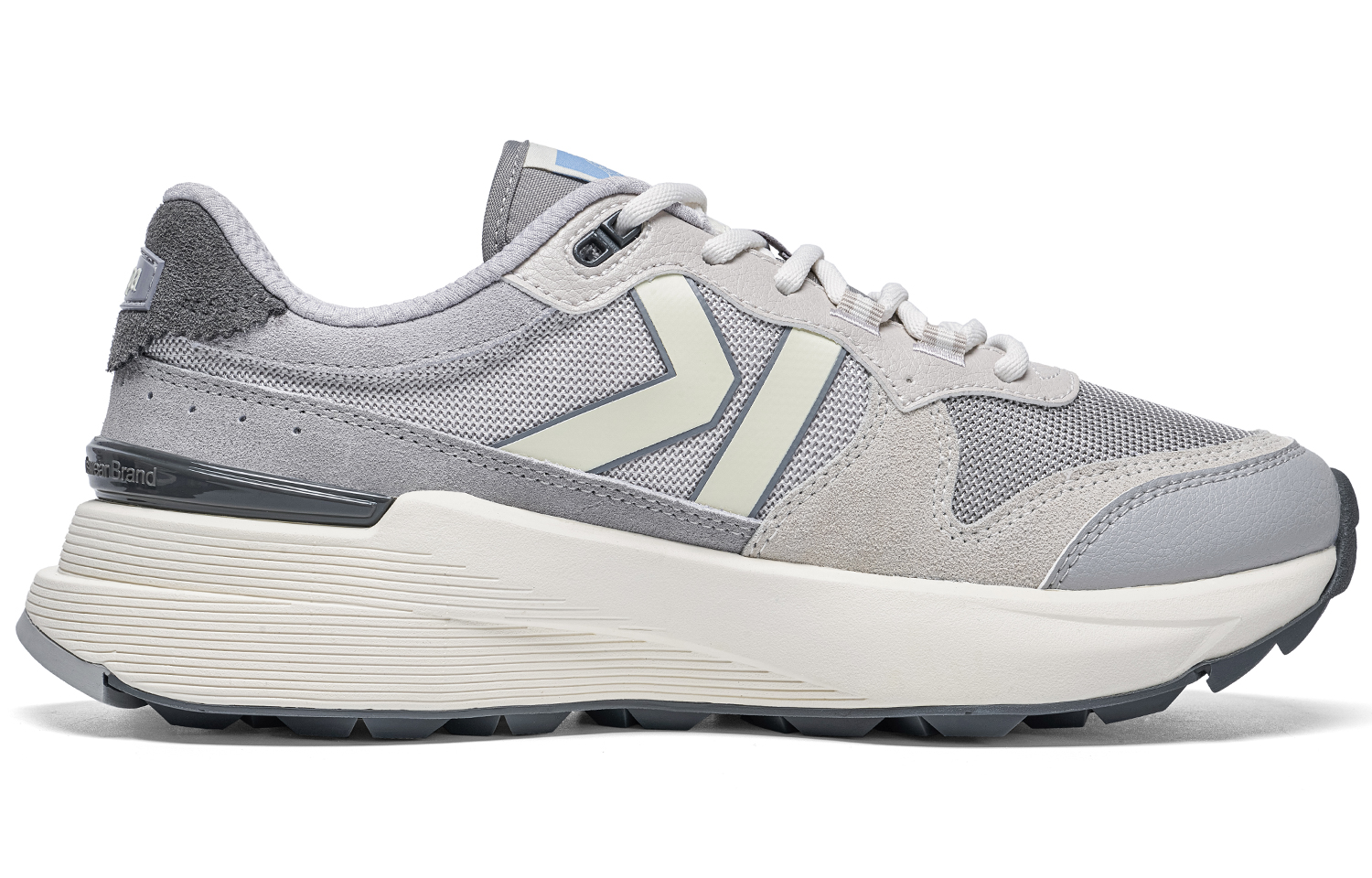 Kappa Slip Resistant Abrasion Resistant Low top Running Shoes Unisex Gray