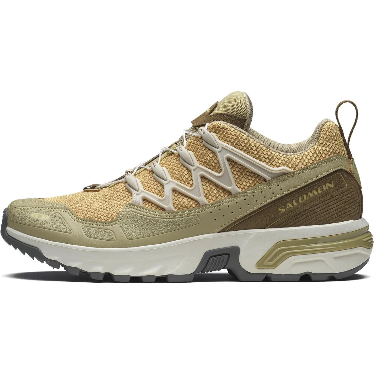 SALOMON ACS+ Abrasion Resistant Low top Casual City Commuting Running Shoes Unisex Light Brown