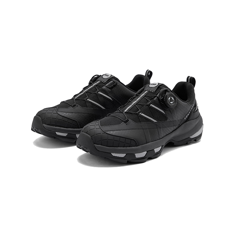 Pony Slip Resistant Abrasion Resistant Low top Trail Running Shoes Men’s Black