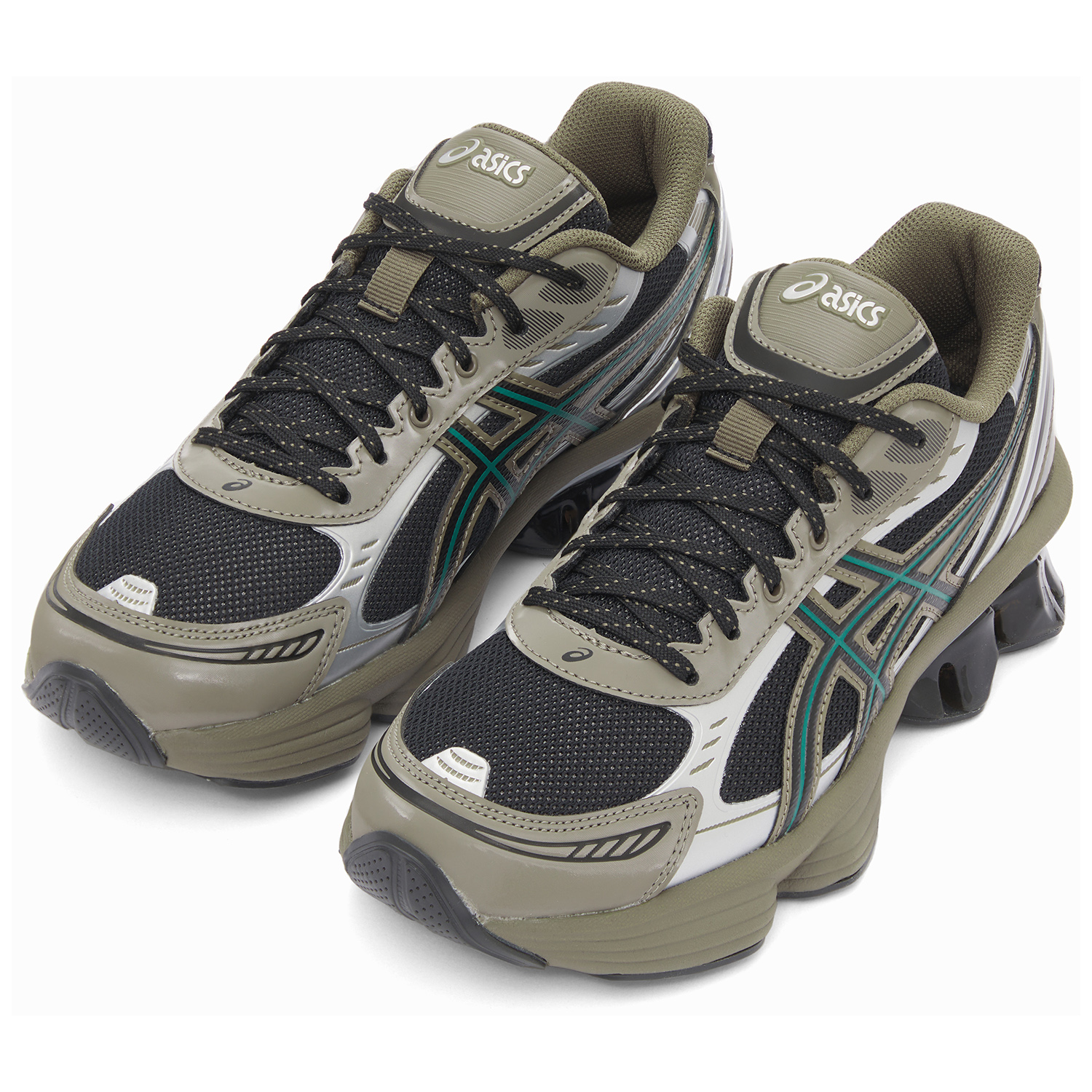 ASICS Gel Kinetic Fluent Black Dark Taupe