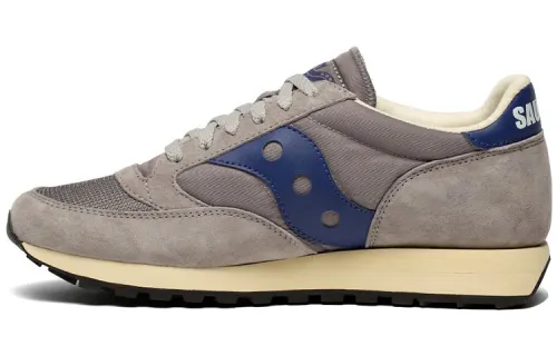 Saucony Jazz 81 NM Classic Low top Retro Running Shoes Unisex Gray Blue Standard M