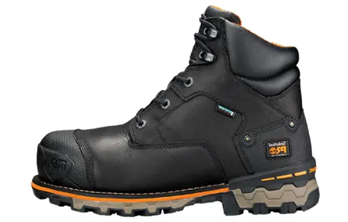 Timberland Boondock 6 Inch Composite Toe Waterproof Work Boot 'Black'