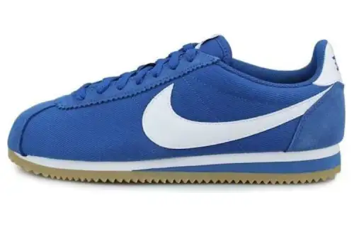 Nike Classic Cortez Nylon Gym Blue White Gum Light Brown