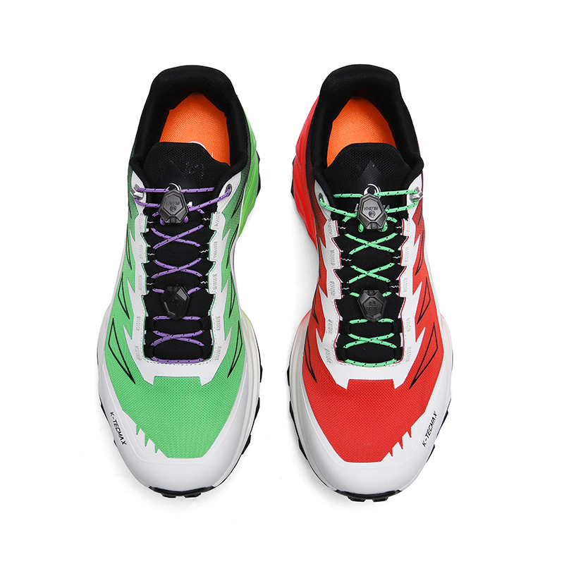 GLUNA Cushioning Coverage Impact Resistant Support Abrasion Resistant Lightweight Slip Resistant Low top Trail Running