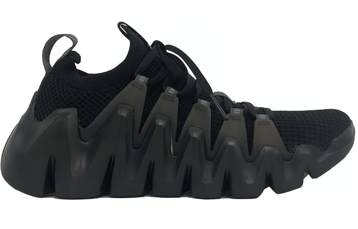 Li Ning Crazy Run X3 Classic And Versatile Slip Resistant Abrasion Resistant Low top Running Shoes Men’s Black
