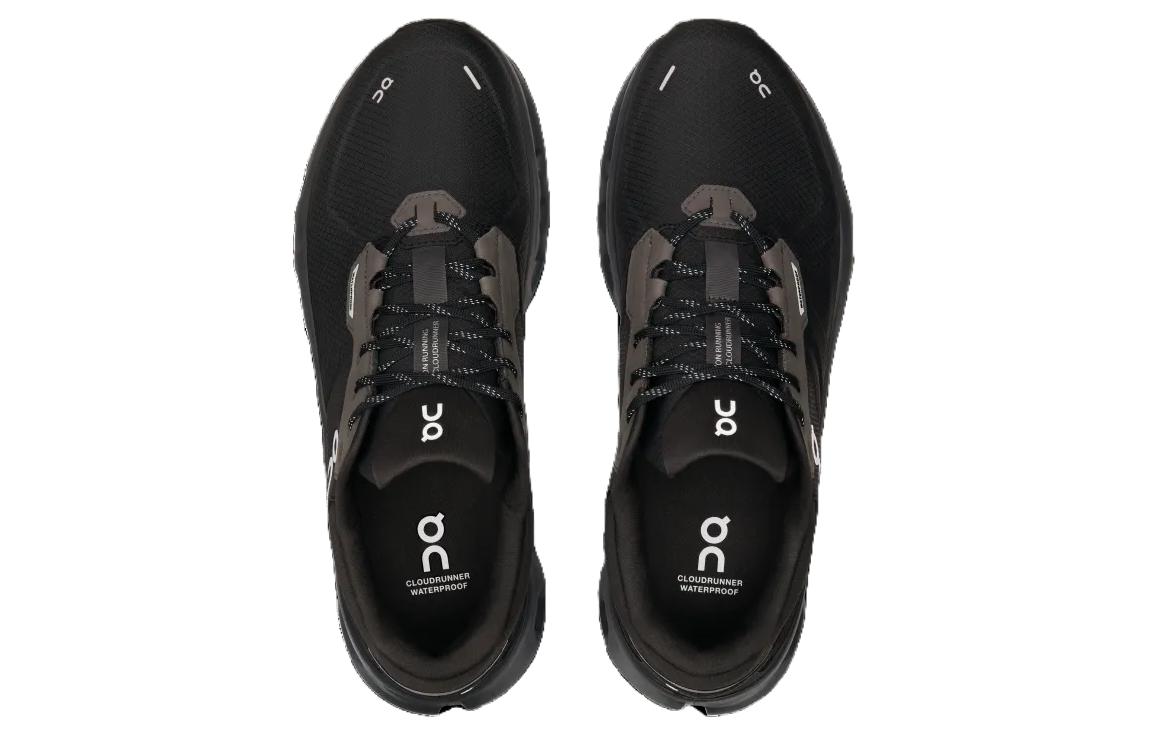 Cloudrunner 2 On Waterproof ‘Magnet Black’