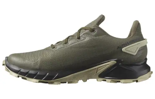 SALOMON CROSS Slip Resistant Abrasion Resistant Low top Running Shoes Men's Green