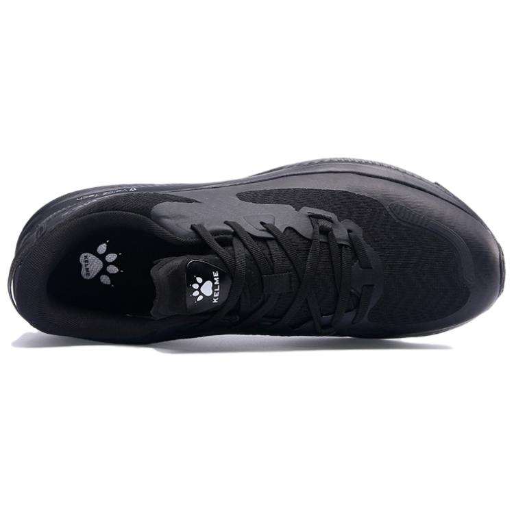 KELME Cushioning Abrasion Resistant Low top Casual Running Shoes Unisex Black