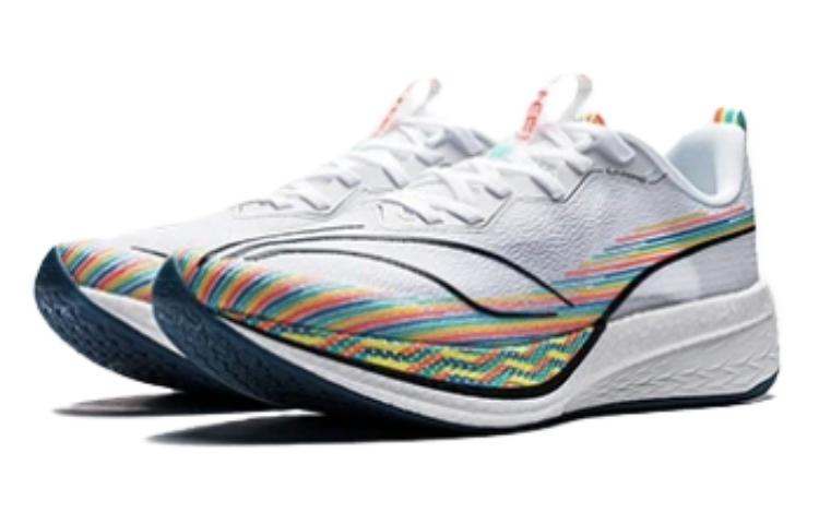 Li Ning Red Hare 6 Pro Versatile Cushioning Abrasion Resistant Breathable Low top Running Shoes Women’s Standard White
