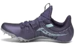 Saucony Mesh Slip Resistant Support Lightweight Low top Running Shoes Women's Blue Purple