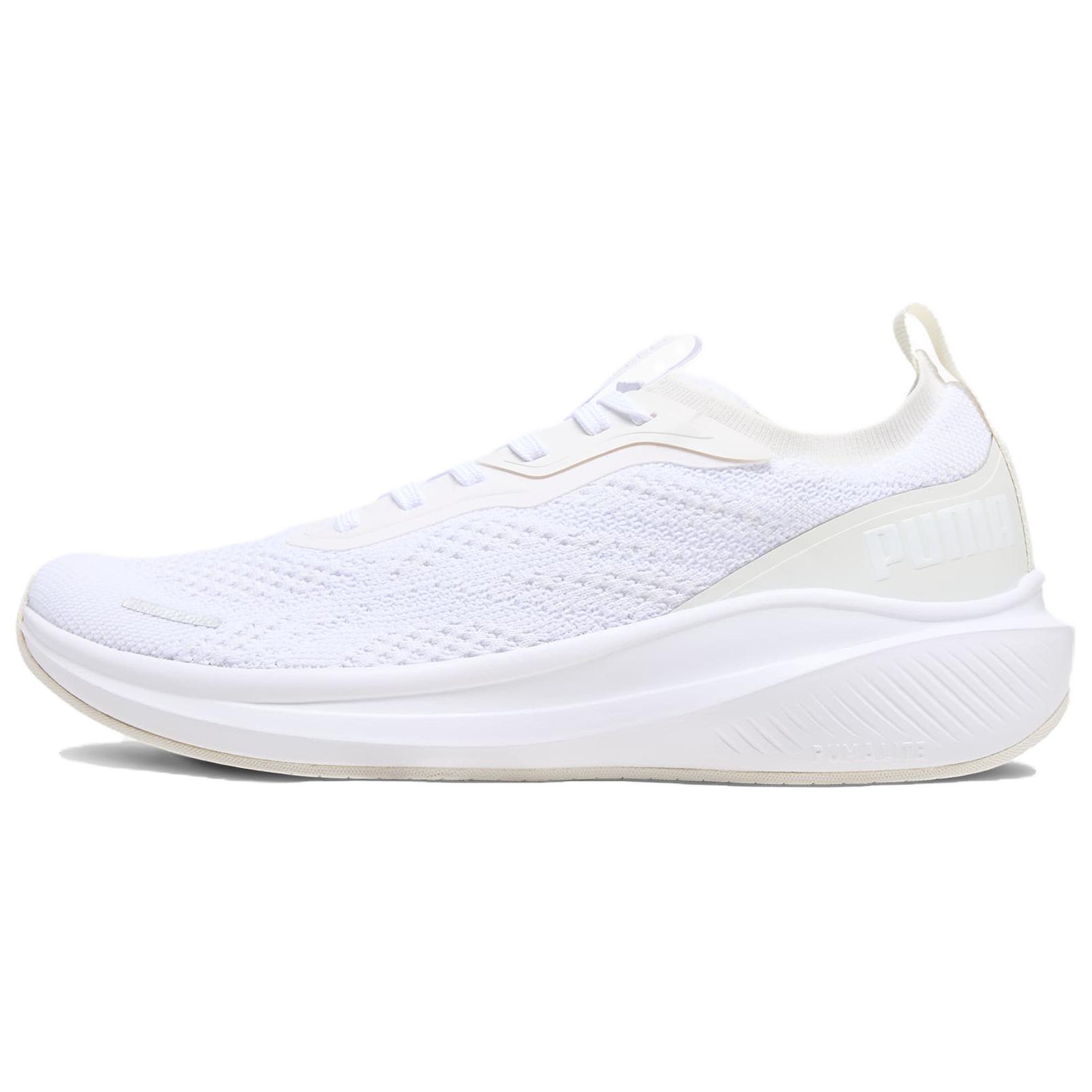 PUMA Skyrocket Lite Slip Resistant Abrasion Resistant Mid top Running Shoes Women's White
