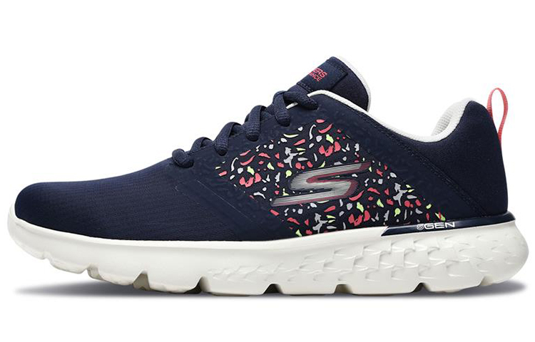 Skechers Go Run 400 Running Shoes Women’s Low Top Marine Blue/Multicolor