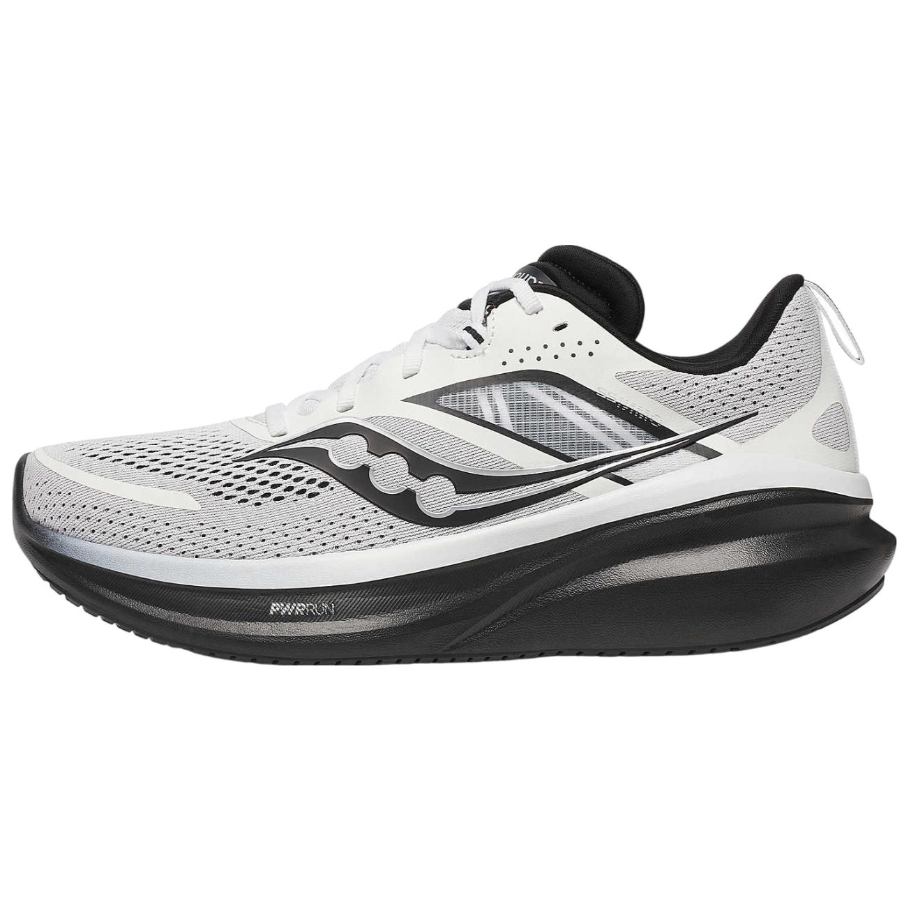 Унисекс кроссовки Saucony OMNI 22 (бело-серо-черные)