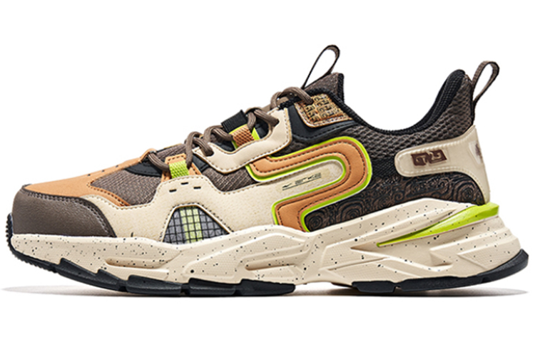 Erke Low top Running Shoes Men’s Brown Green