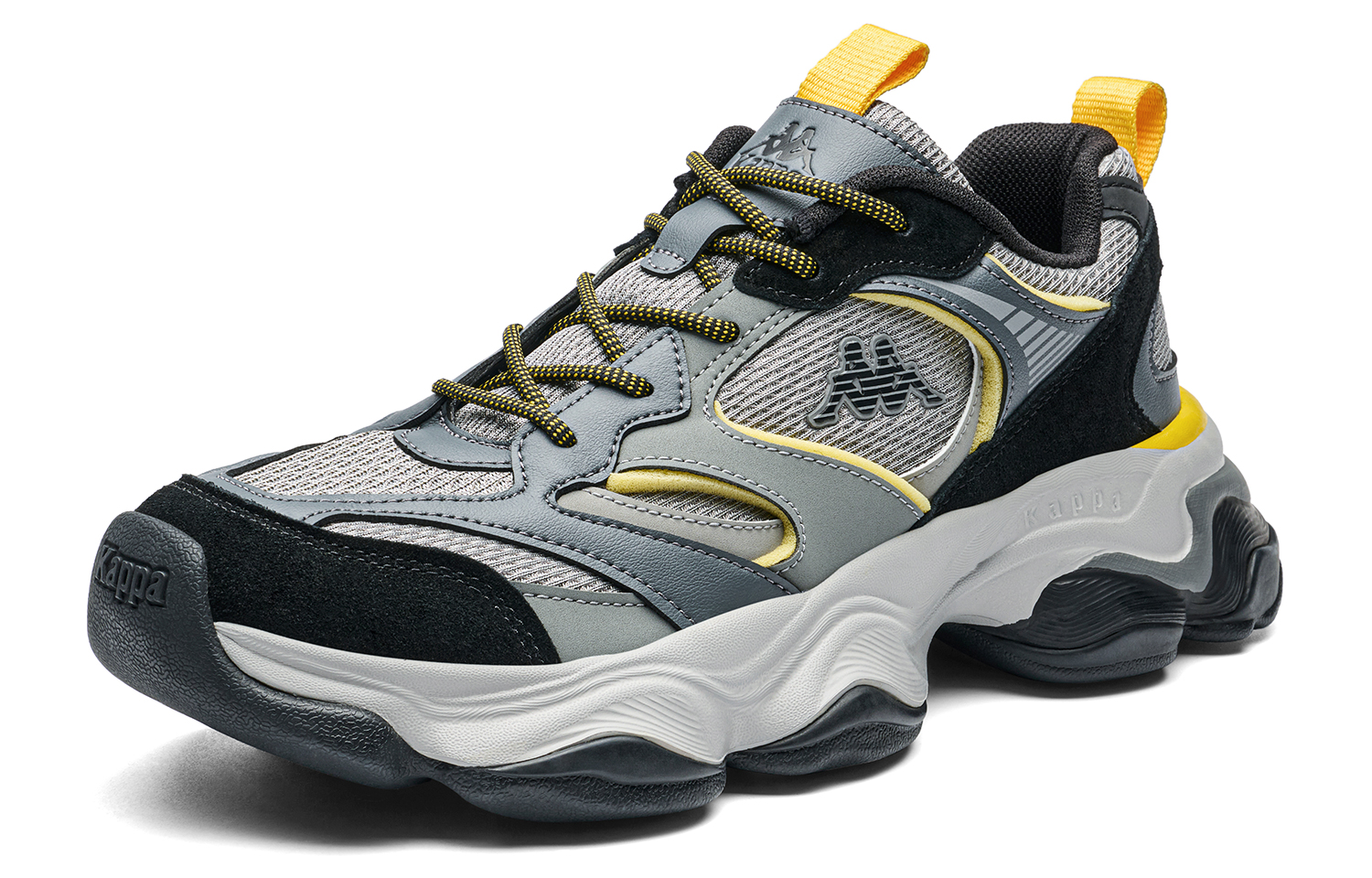 Kappa Cushioning Lightweight Cushioning Lightweight Low top Running Shoes Men’s Gray