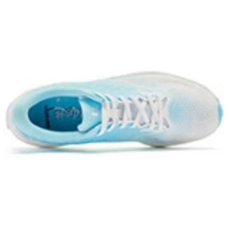 QIAODAN Flying Shadow 4.0 Cushioning Slip Resistant Abrasion Resistant Low top Running Shoes Women’s White Blue