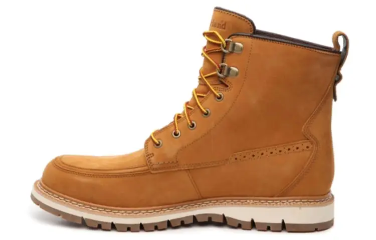 Timberland Abrasion Resistant Height Increasing Casual Crew Outdoor Boots Men's Wheat