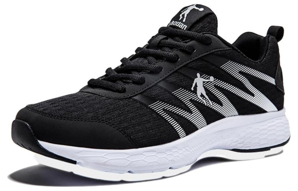 QIAODAN Thunder And Lightning Mesh, Textile, Synthetic Leather Low top Lingdong Technology Running Shoes Men’s