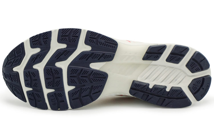 Мужские кроссовки ASICS Gel-Kayano 27 (бело-красные) — 灰白/桃红 — фото 5