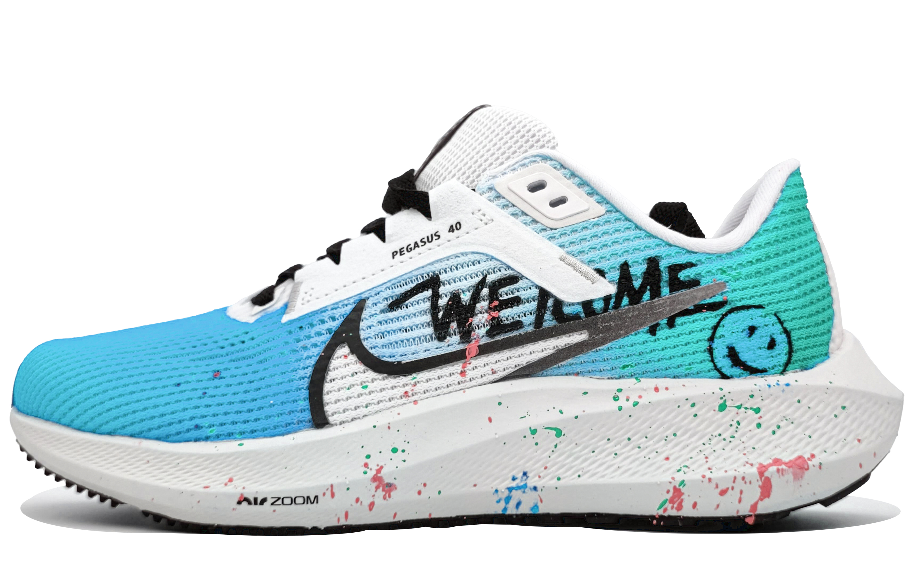 Nike Air Zoom Pegasus 40 Abrasion Resistant, Breathable, Slip Resistant Abrasion Resistant Breathable Slip Resistant
