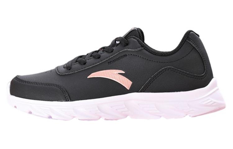 Anta Running Collection Comfortable Wear resistant And Waterproof Low top Casual Running Shoes Women’s Black White