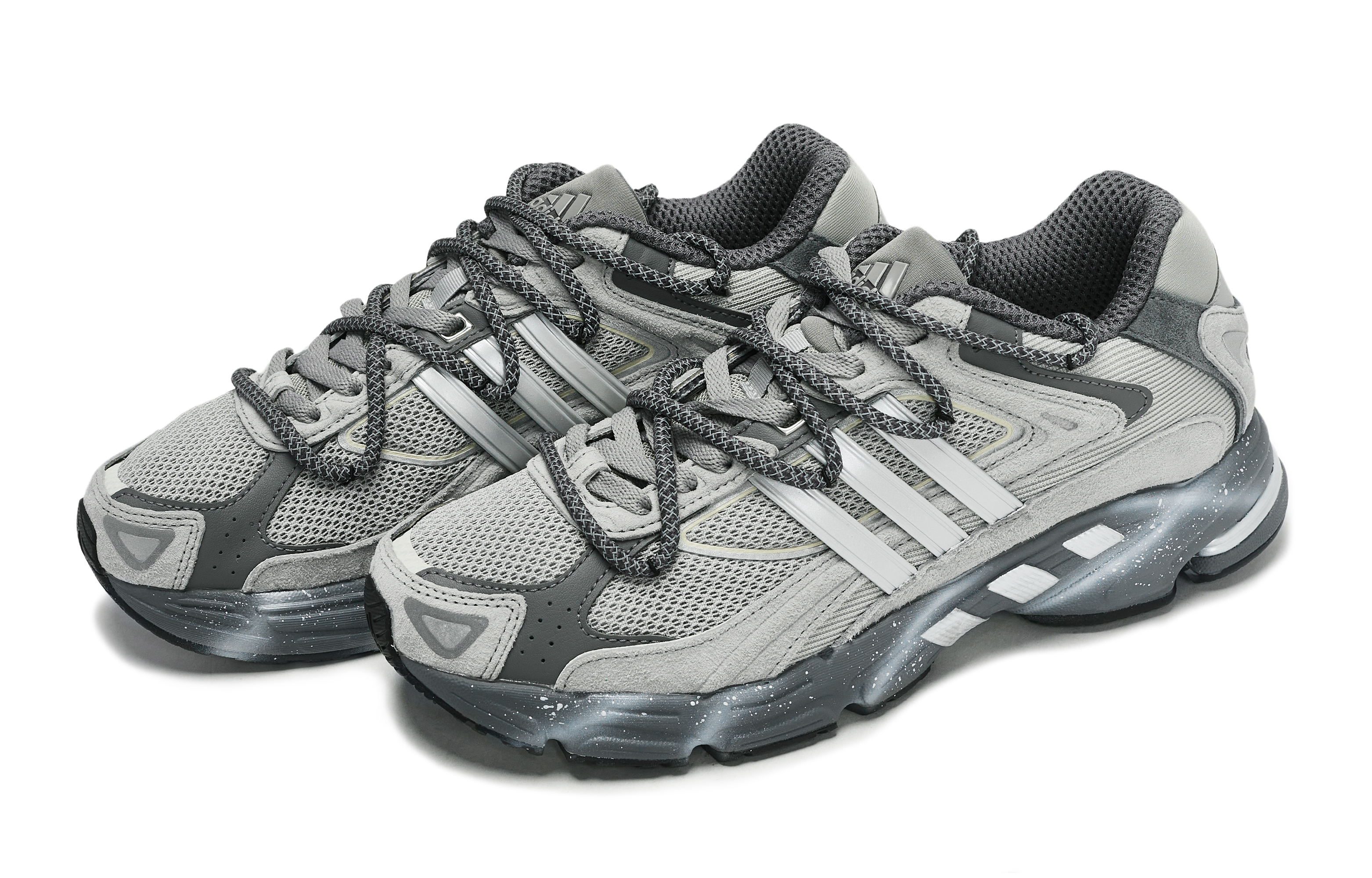 Adidas Originals Response Cl Abrasion Resistant Low top Running Shoes Unisex Gray Silver