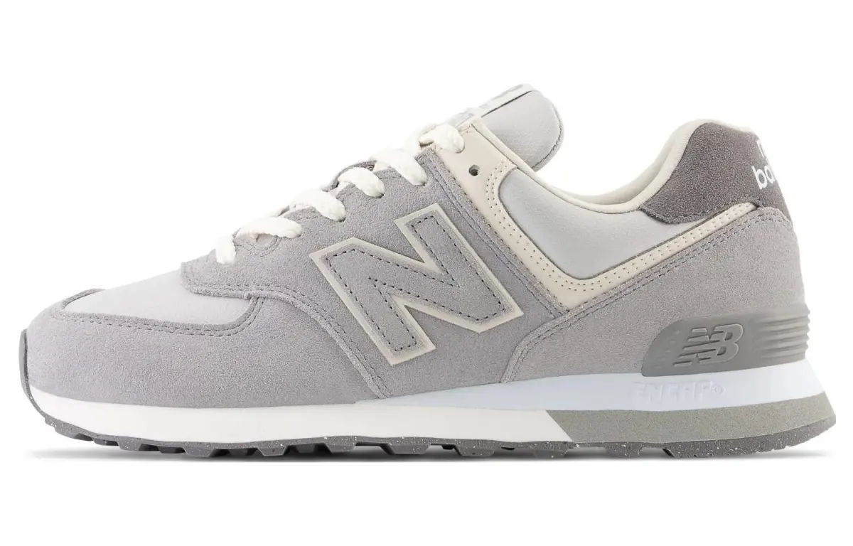 New Balance NB 574 Low top Running Shoes Unisex Light Gray