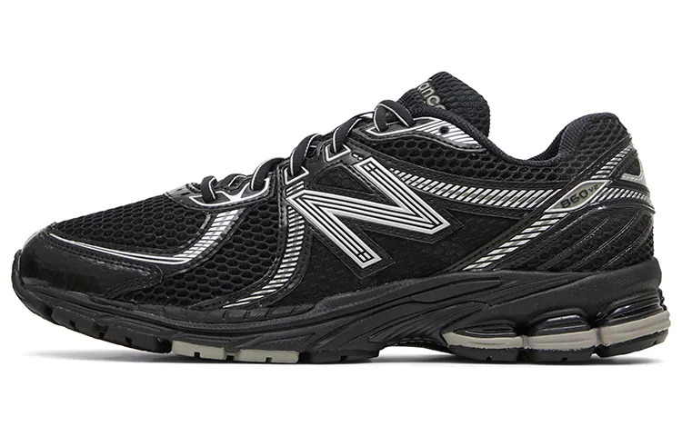 New Balance 860 V2 Breathable Low top Training Long Distance Running Shoes Unisex Black White