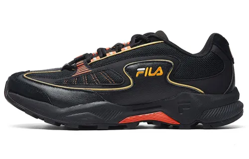 FILA Trail Pro Running Shoes Men's Low Top Black