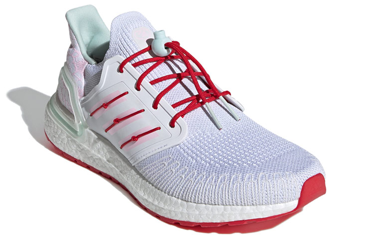 Кроссовки adidas ULT TPU (бело-красные) — Белый / красный — фото 3