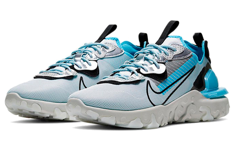 Кроссовки Nike React Vision (серо-голубые) — фото 3