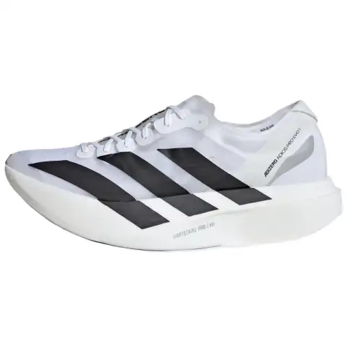 Adidas Adizero Adios Pro Evo 1 Breathable Low top Marathon Racing Running Shoes Unisex White Black 2024 Edition