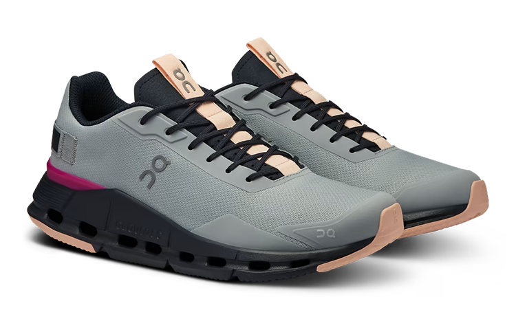 On Cloudnova Form Slip Resistant Abrasion Resistant Low top Casual Running Shoes Women’s Gray