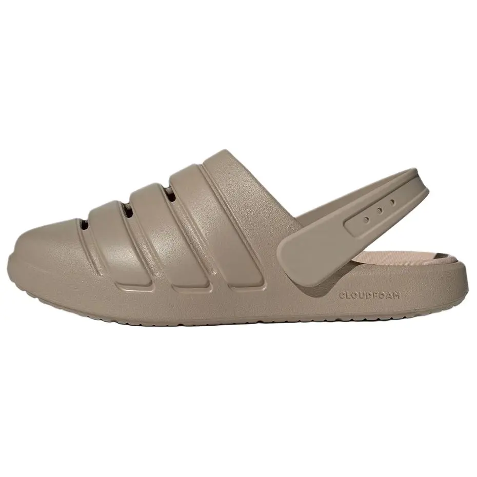 Adidas ZNSORY Abrasion Resistant Slip Resistant Closed Toe Slippers Unisex Brown