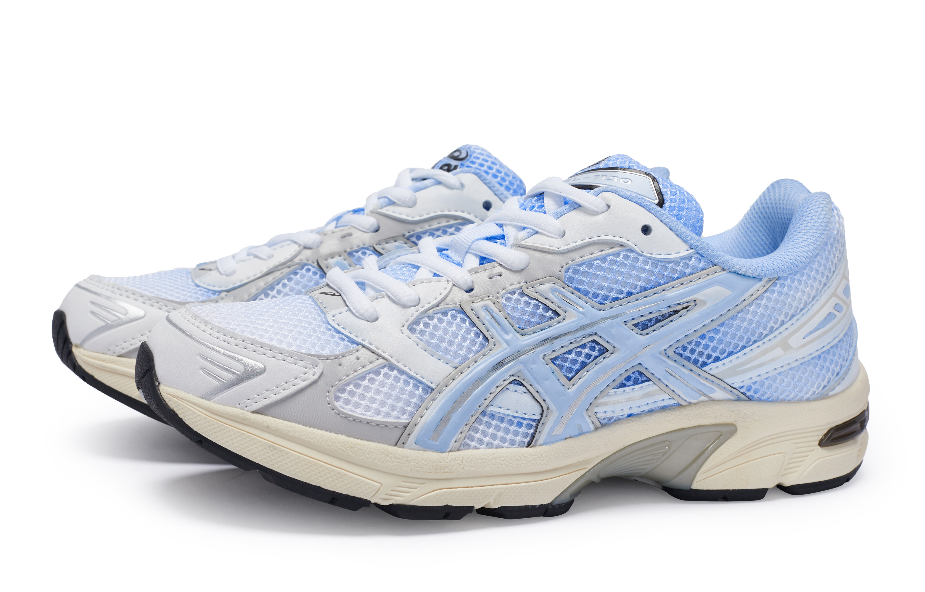 Asics Gel 1130 Cushioning Abrasion Resistant Low top Running Shoes Unisex Blue Gray