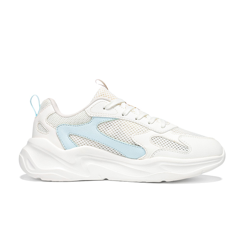361° Cushioning Lightweight Cushioning Lightweight Low top Training Running Shoes Women’s White Blue