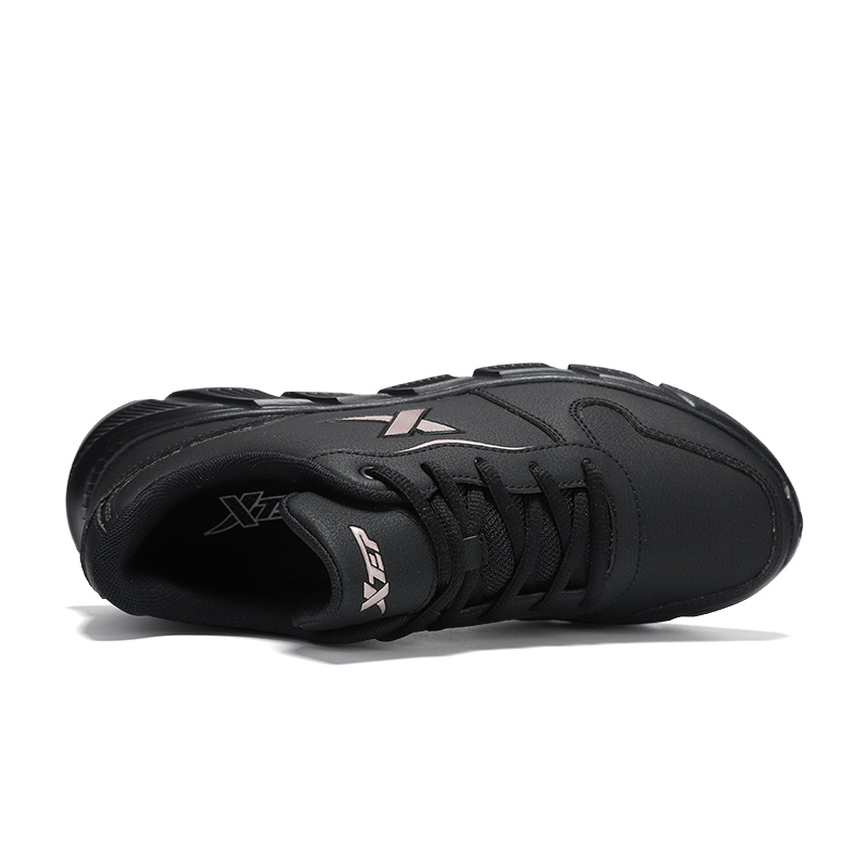 XTEP Cushioning, Wear Resistant Low top Casual Running Shoes Women’s Black