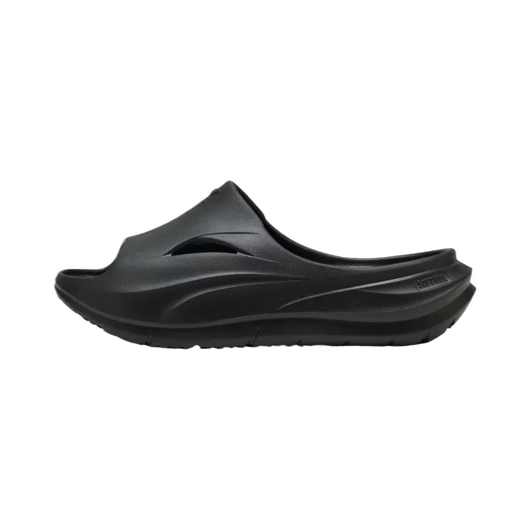 PUMA Softride ZeroG Slip Resistant Slide Slippers Unisex Black