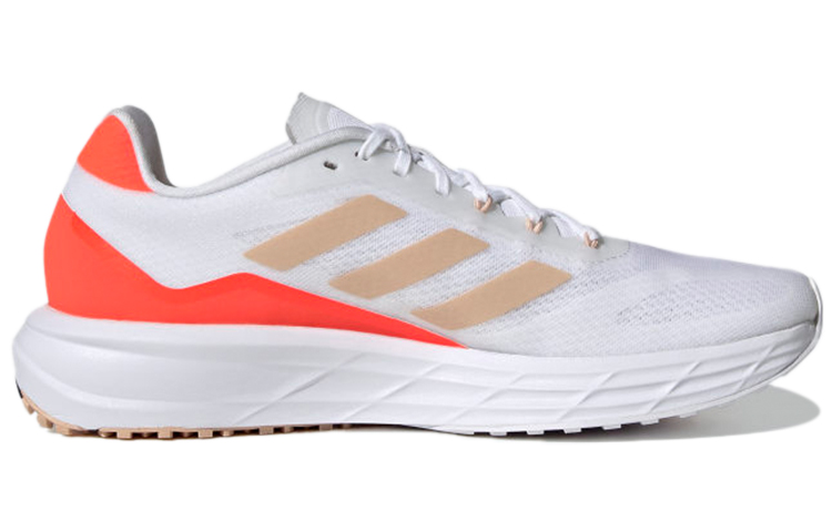 Женские кроссовки adidas Sl20.2 (белый / оранжевый) — фото 2