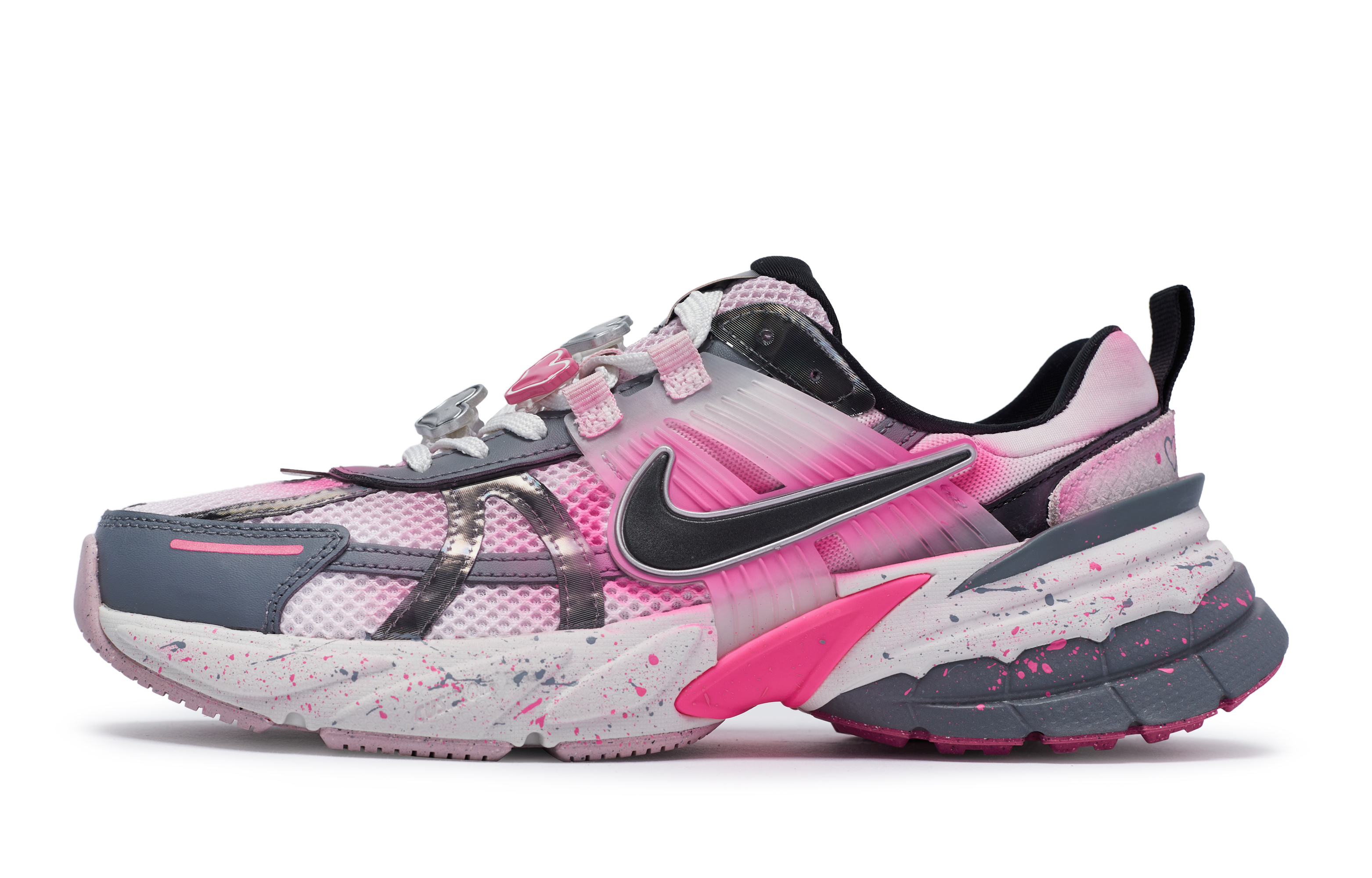Nike V2K Run Low top Running Shoes Women’s Pink Gray
