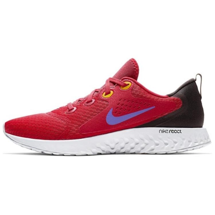 Nike Legend React 1 Slip Resistant Abrasion Resistant Slip Resistant Abrasion Resistant Low top Running Shoes Men’s Red