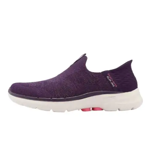 Skechers Go Walk 6 Low top Running Shoes Women's Grape Purple