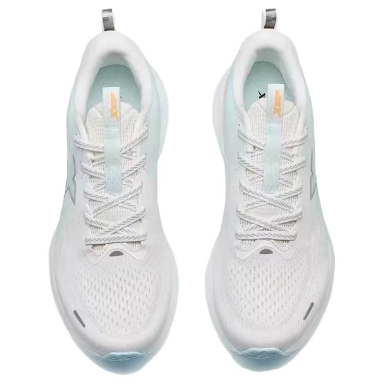 XTEP Cushioning, Wear Resistant Low top Running Shoes Women’s White Blue Orange