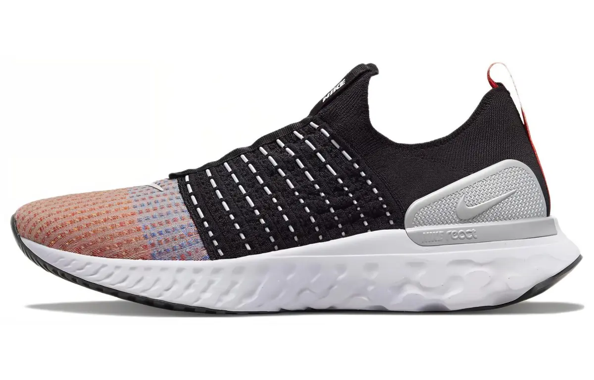 Nike React Phantom Run Flyknit 2 'Black Team Orange'