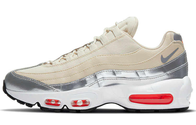 Nike 3M X Nike Air Max 95 ‘Creamyellow Silver’ Women’s