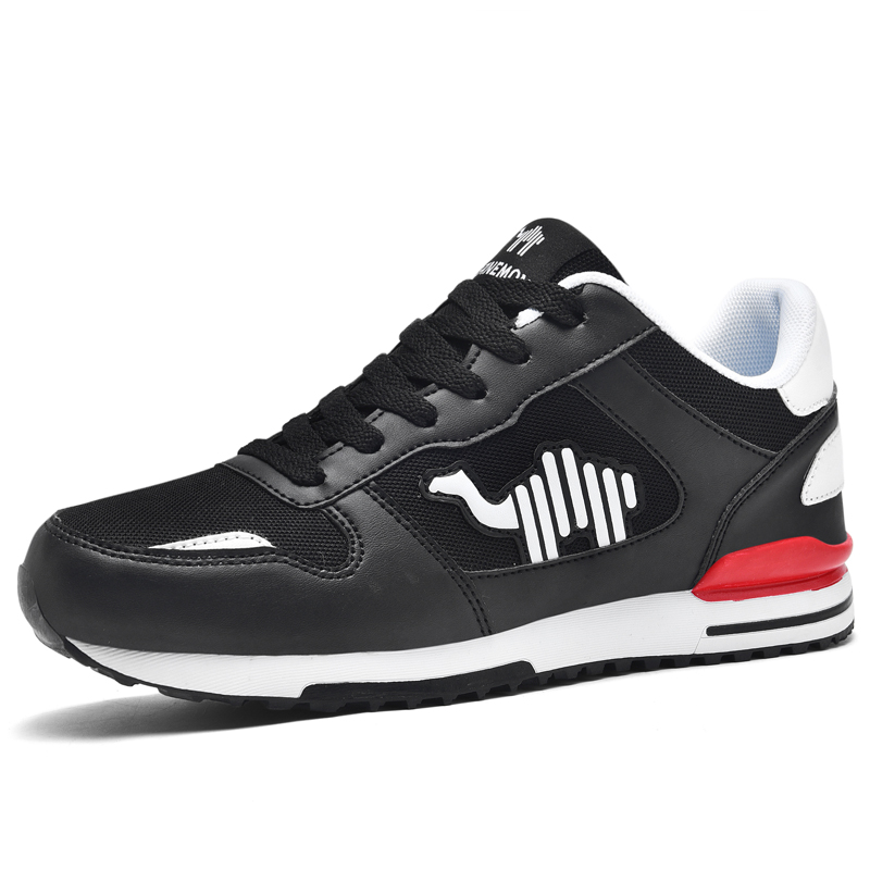 LINGHANGLUOTUO Slip Resistant And Breathable Coverage Low top Sprint Running Shoes Men’s