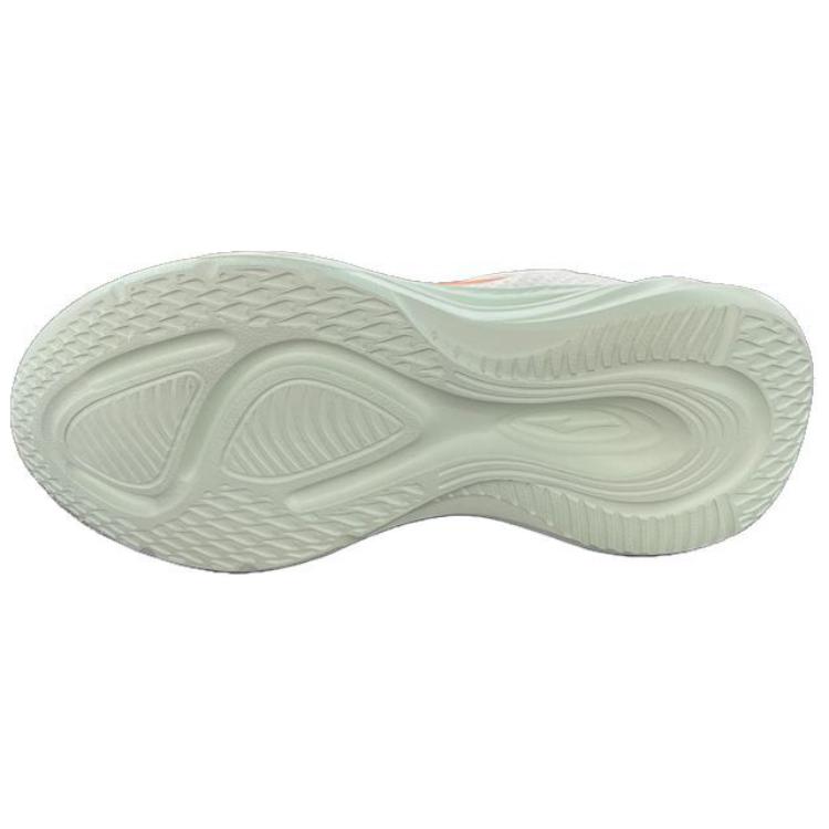 Erke Jiang Rebound Cushioning Breathable Lightweight Low top Running Shoes Women’s White Green