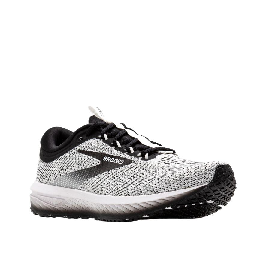 Brooks Revel 7 White Black